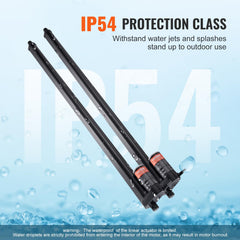 IP54 protected actuator kit for indoor and commercial use