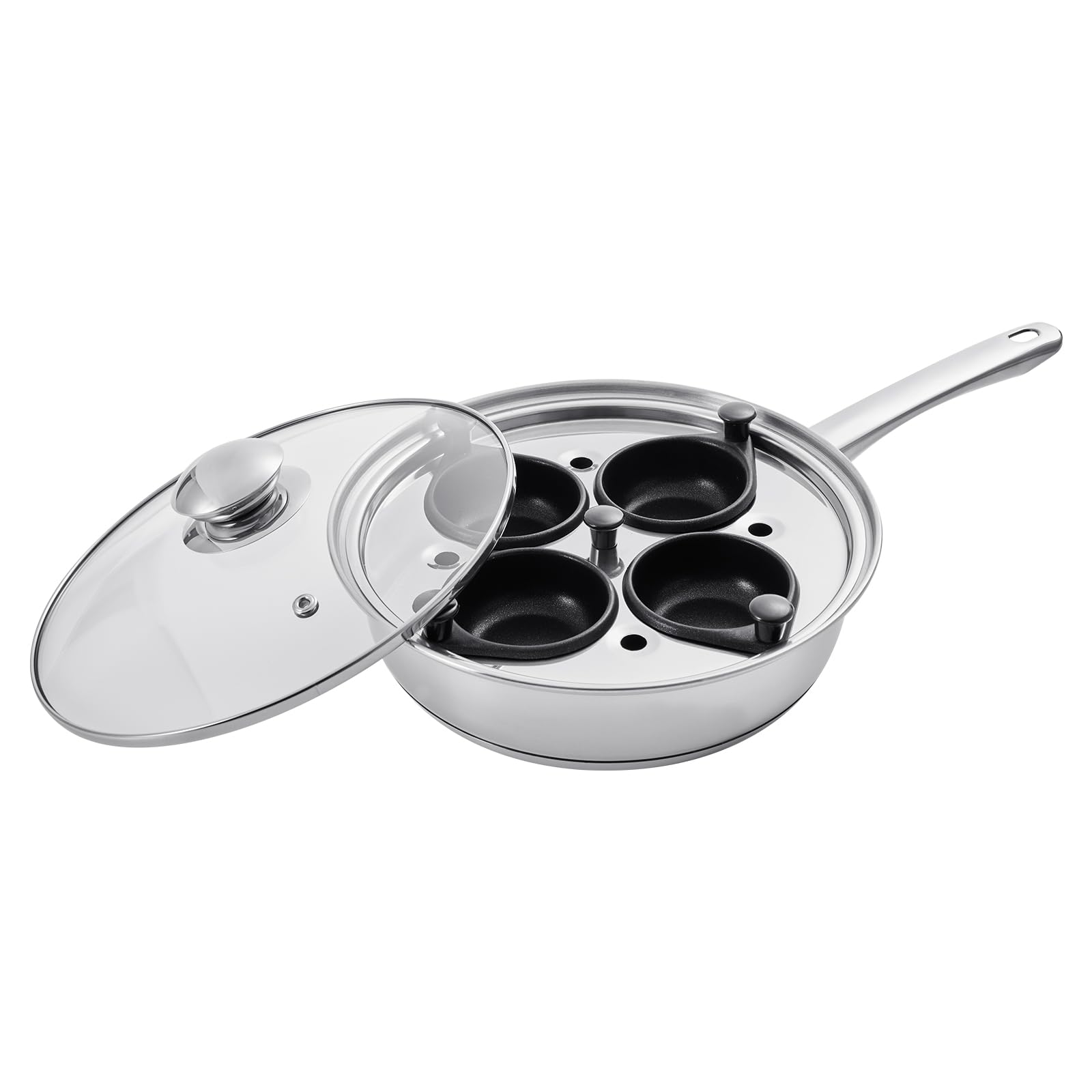 VEVOR egg poacher pan with four 60 ml cups