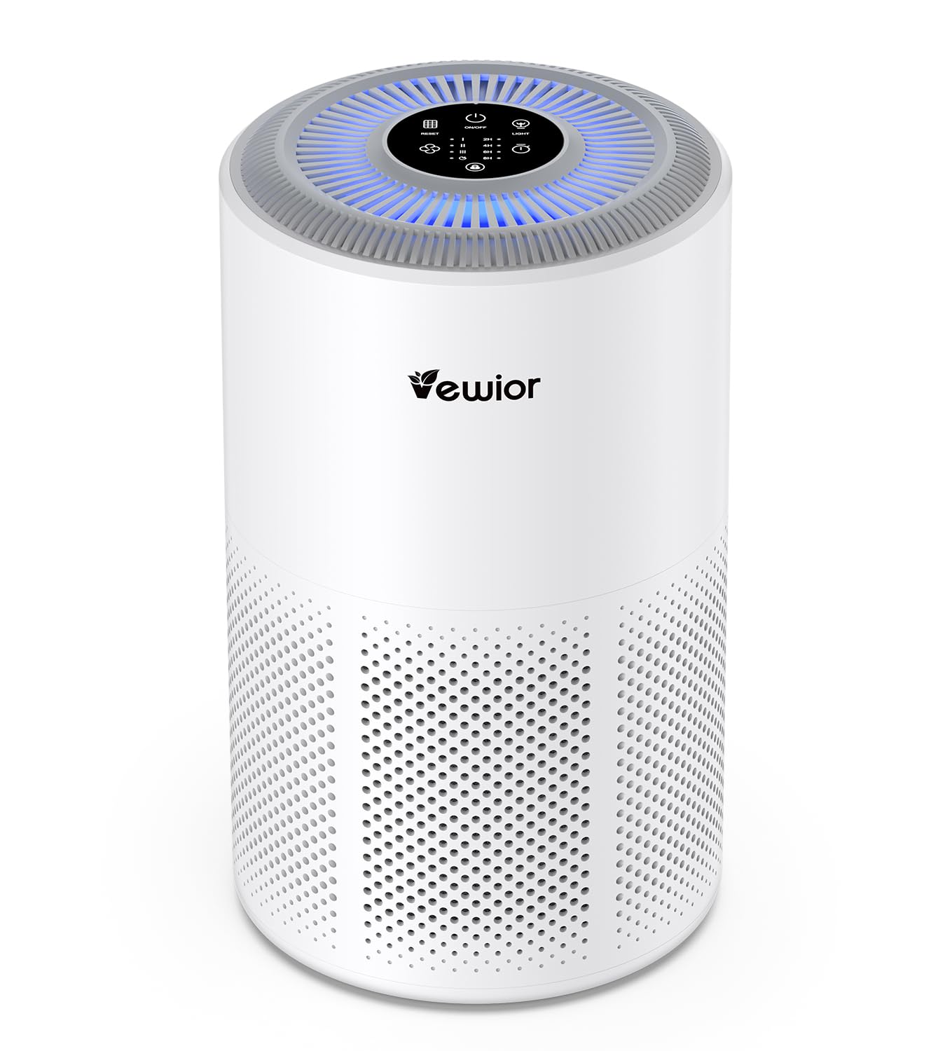 VEWIOR D10N air purifier 360° intake for large rooms up to 1800 ft²