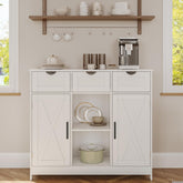Viaozutis storage cabinet white finish front view