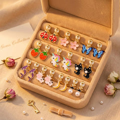 Pendant-style clip on earrings for casual and formal wear
