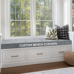 Vicatiful custom size bench cushion for various seats