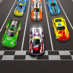 Small pull back race cars no batteries for kids
