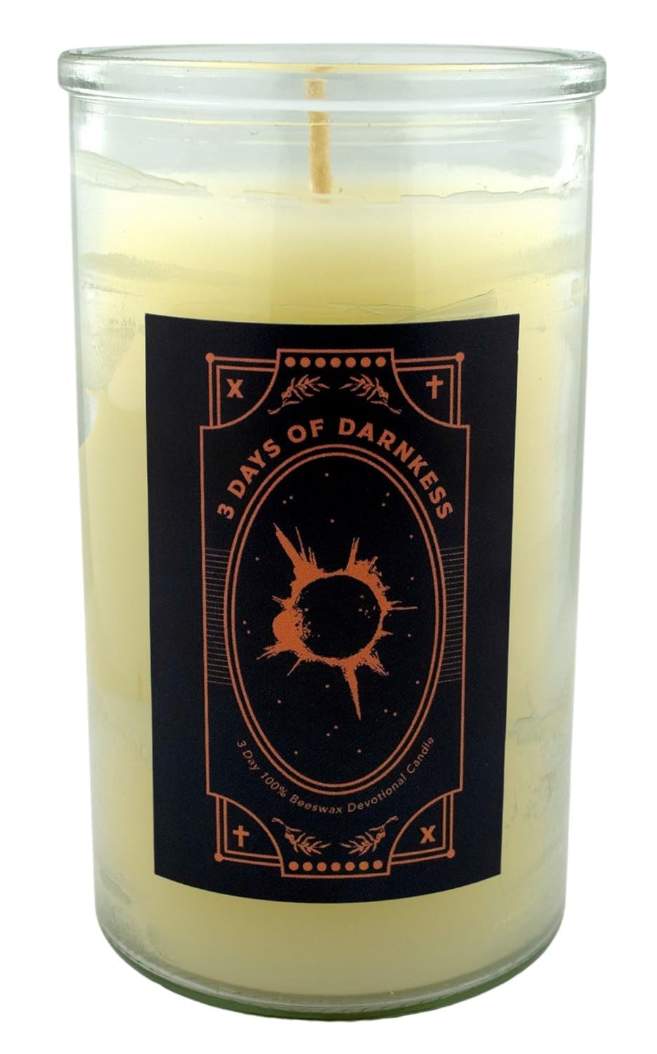 Village Gift Importers 3 Days Darkness Candle in glass votive
