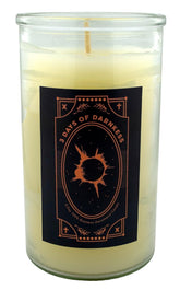 Village Gift Importers 3 Days Darkness Candle in glass votive