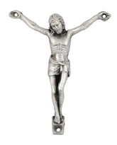 Village Gift Importers Silver-Tone Metal Corpus for Crucifix 2.35 x 1.95