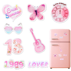 VinBee 8PC fridge magnets set on refrigerator surface