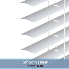 Vinyl mini blind with hardware for mounting LOTUS & WINDOWARE