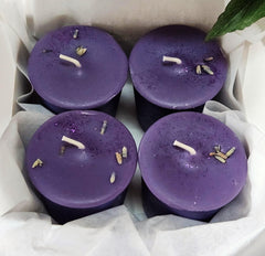 Ascension St. Germain violet flame candle box
