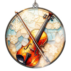 Violin Christmas Ornament for musicians and teachers