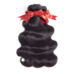 Virgin Brazilian hair bundles with closure product image