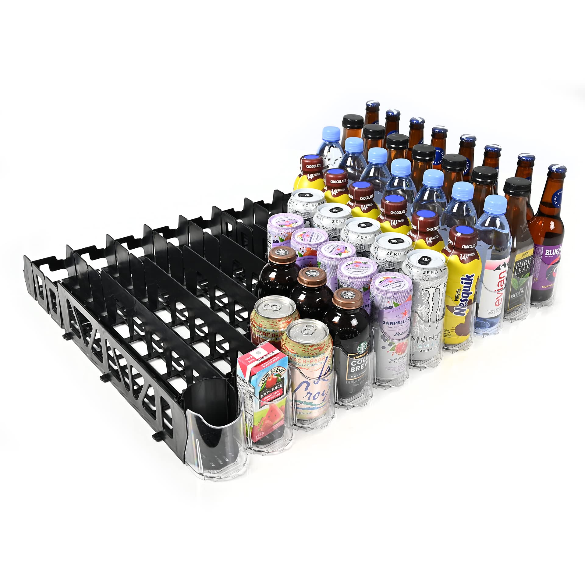 Visi-Fast drink organizer fridge front display