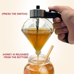 Dipper accessory with Vistron honey dispenser