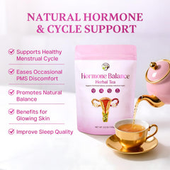 Vital Tea Hormone Balance Tea for Women rose and chamomile blend