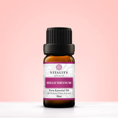 Helichrysum Gymnocephalum essential oil 10ml label