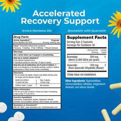vitamedica bromelain quercetin capsules bottle