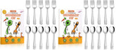 VITEVER 10-piece toddler utensils set with spoons and forks