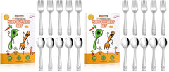 VITEVER 10-piece toddler utensils set with spoons and forks