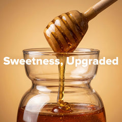 Borosilicate glass honey jar for kitchen use