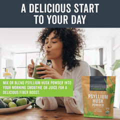 Viva Naturals organic psyllium husk powder 24 oz