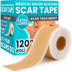 ViveCare scar tape for surgical scars packaging image