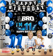 Vnysh number 11 foil balloons