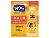 VO5 Hot Oil Therapy Moisturizing Treatment bottle for dry hair