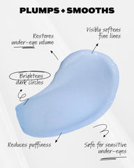Volufiline eye cream with ceramic cooling applicator closeup