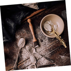 Mini ice scoop copper utensil for kitchen