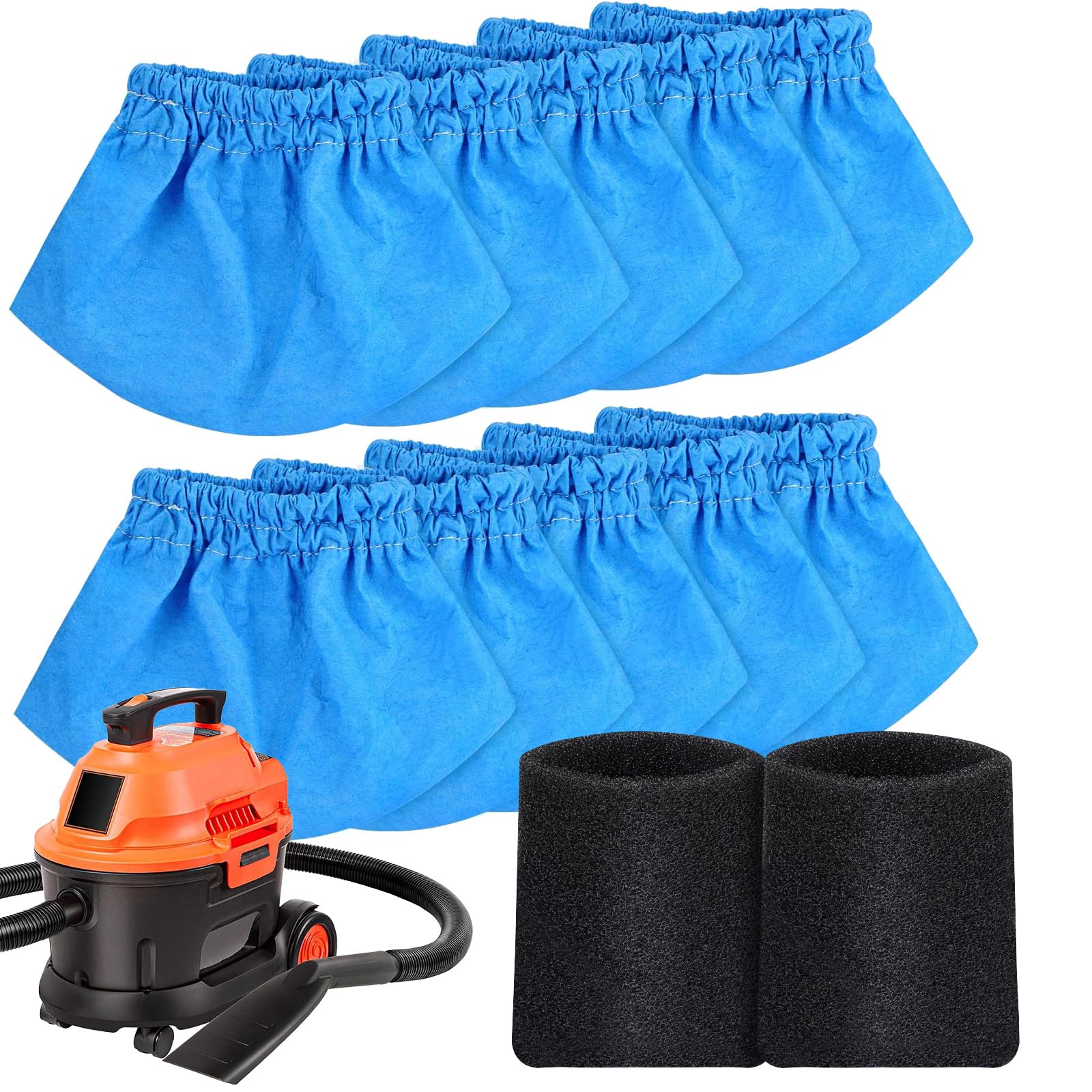 VRC2 cloth filter for Vacmaster 1.5-3.2 gallon wet/dry vacuums