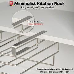 Under/Over cabinet storage for cutting boards