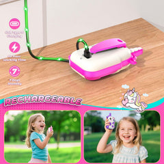 Compact size 4.8 x 3.5 x 1.66 inches unicorn walkie talkies