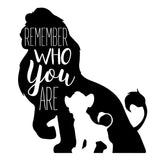Wall decals for kids room lion king quote