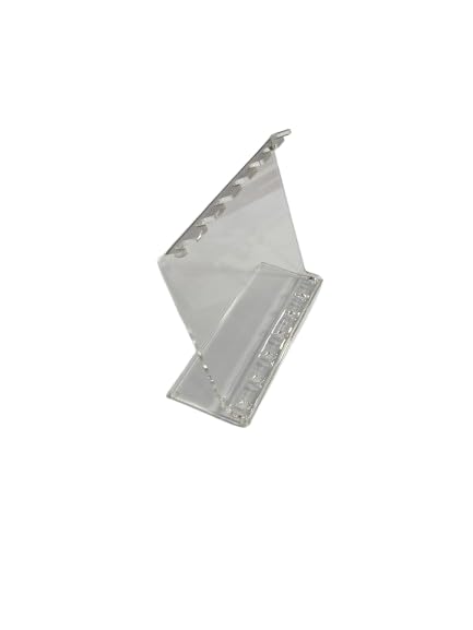 Wand Vertical Display made from transparent acrylic