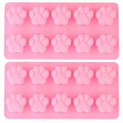 WARMBUY dog treat molds animal paws design