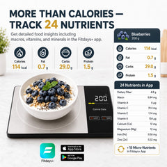Keto meal prep scale by WARMKEY