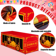 colorful polyester fabric tablecloth for celebrations