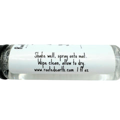 1-oz plastic spray bottle packaging for Zen Yoga Mat Spray