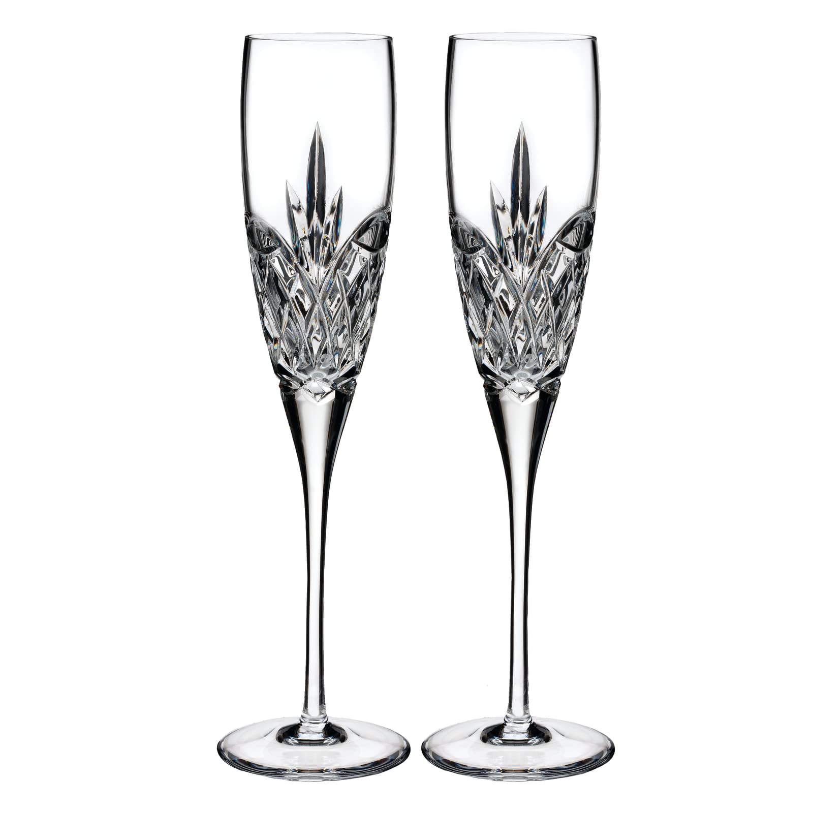 Waterford Love Forever Toasting Flute Pair crystal champagne flutes