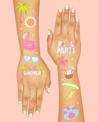 waterproof and durable temporary tattoos by xo, Fetti