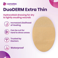 Latex-free hydrocolloid dressing by DuoDERM CGF
