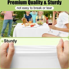 Disposable round table cover for parties Smiry