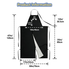 Waterproof pottery apron protecting clothes during wheel throwing