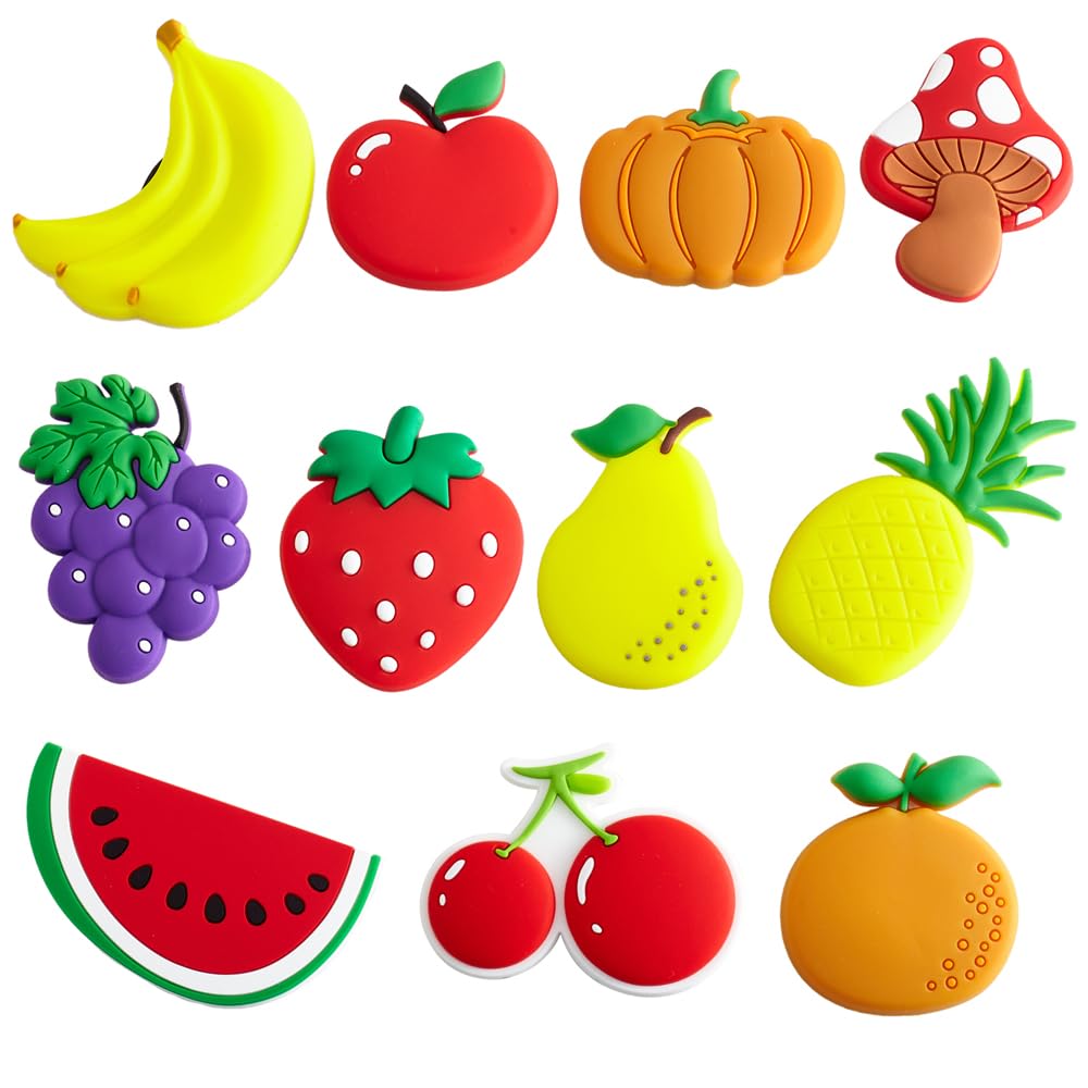 Waterproof PVC Refrigerator Magnet Stickers product packaging with cut fruit design