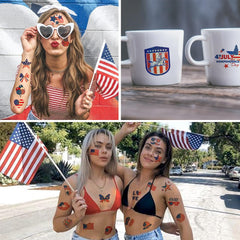Waterproof kid safe temporary tattoos