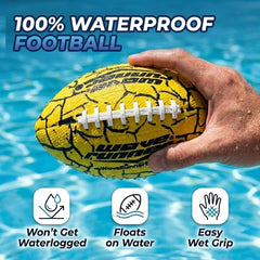 Wave Runner waterproof floating football in water