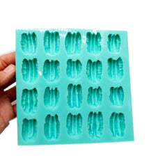 Flexible silicone mold NS015 for candle embeds and soap