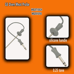 WB20T10024 316 stainless steel oven probe with silicone cable 21 inch