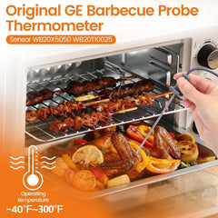 WB20X5050 316 stainless steel oven probe with silicone cable 21 inch