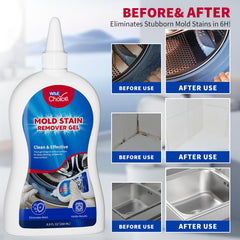 Mold stain remover gel washing machine cleaner bottle